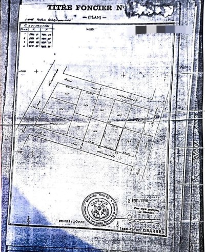 1 lot avec titre foncier tout proche de l'aéroport de lomé