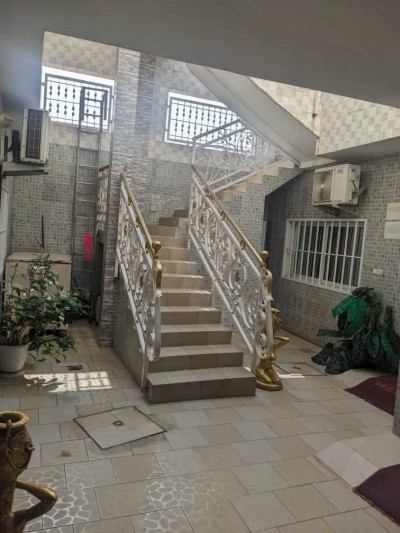 villa 3 chambres sur démi lot avec titre  en cours