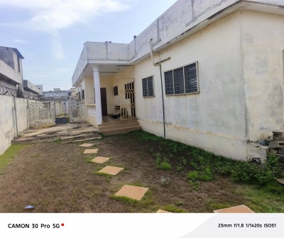 villa dallée 3 chambres sur 1 lot avec titre foncier à rénover