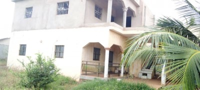 villa duplex 4 chambres sur 3/4 de lot inachévée + titre en cours