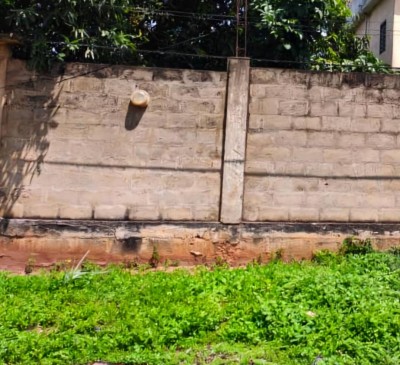 1 lot cloturé avec titre foncier à 250m du goudron