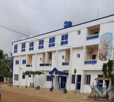 hotel 25 chambres sur 1 lot avec titre foncier
