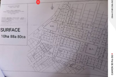 40 lots collés avec titre foncier global