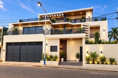sublime villa 12 chambres sur 1 lot avec titre foncier