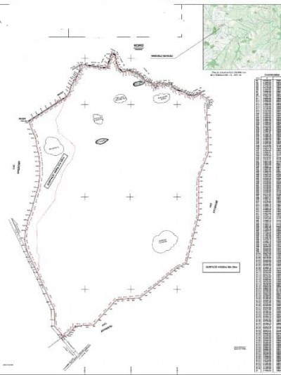 10536 hectares avec plan simple-mandat à 14km du goudron