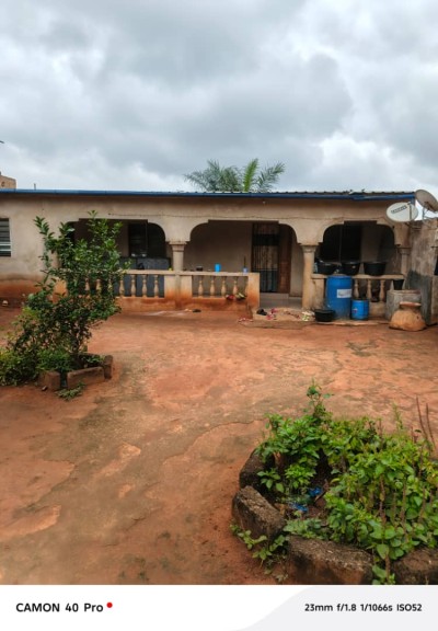 1 lot cloturé avec plan simple + mandat notarié bati